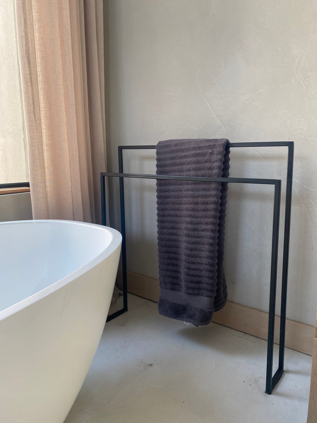 Floor Standing Towel Rail