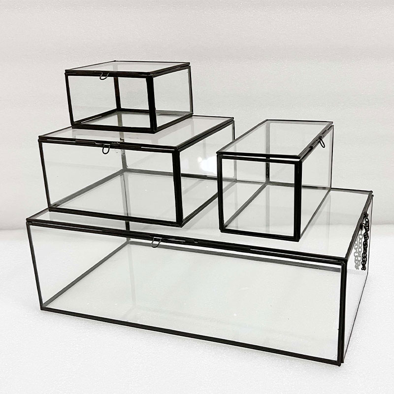 Amara Glass Keepsake Storage Boxes
