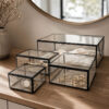Amara Glass Keepsake Storage Boxes