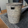 Juti-baskets Juti Laundry Basket (Natural & Black) with Lid