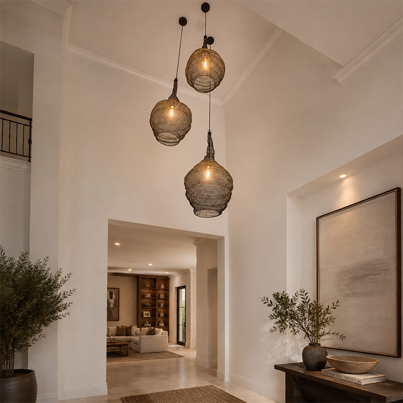 Kavita Wire Pendants