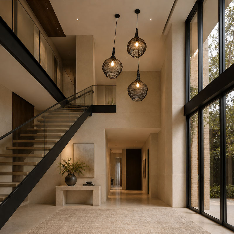 Kavita Wire Pendants