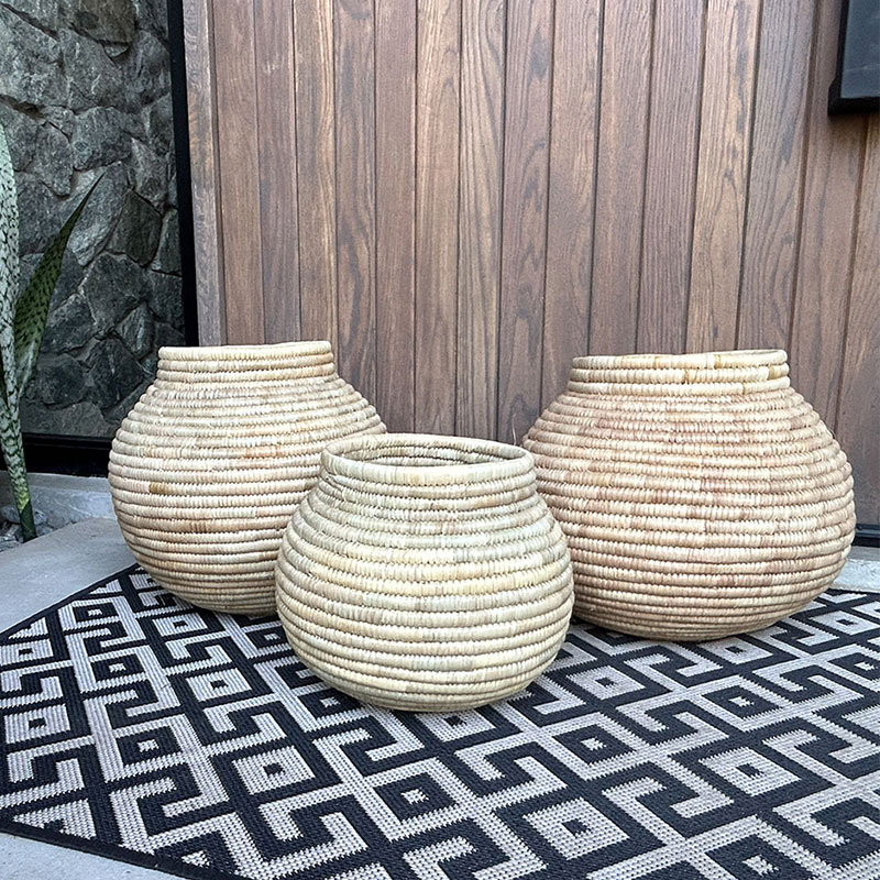 Kiara-Baskts3 Kiara Round Basket (Full Weave)
