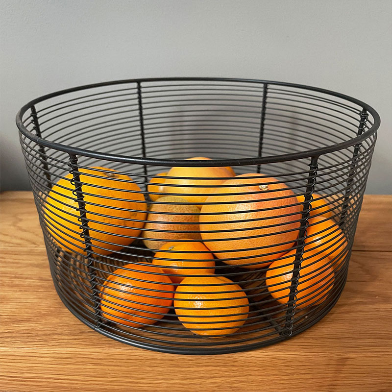 Kumi-Wire-Storage-Baskets-Black.10 Kumi Wire Storage Baskets