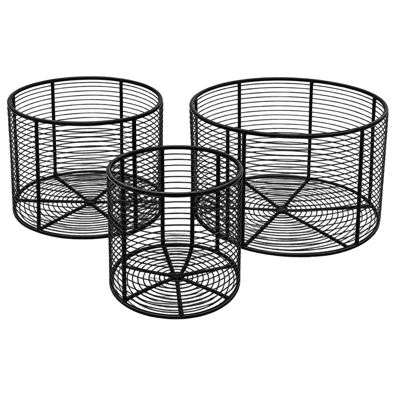 Kumi-Wire-Storage-Baskets-Black.jpglife Kumi Wire Storage Baskets