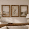 Asaru Double Glass Mango Wood Frames
